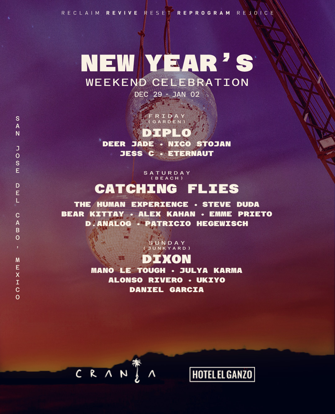 New Year's Weekend Celebration Program
